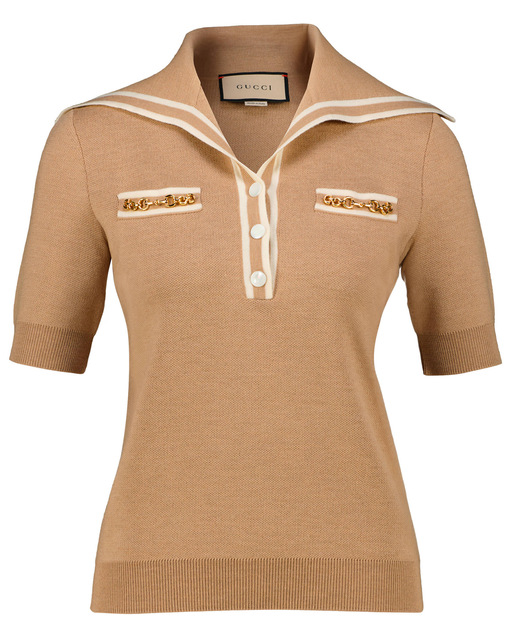 Gucci| Damen Poloshirt aus Wolle