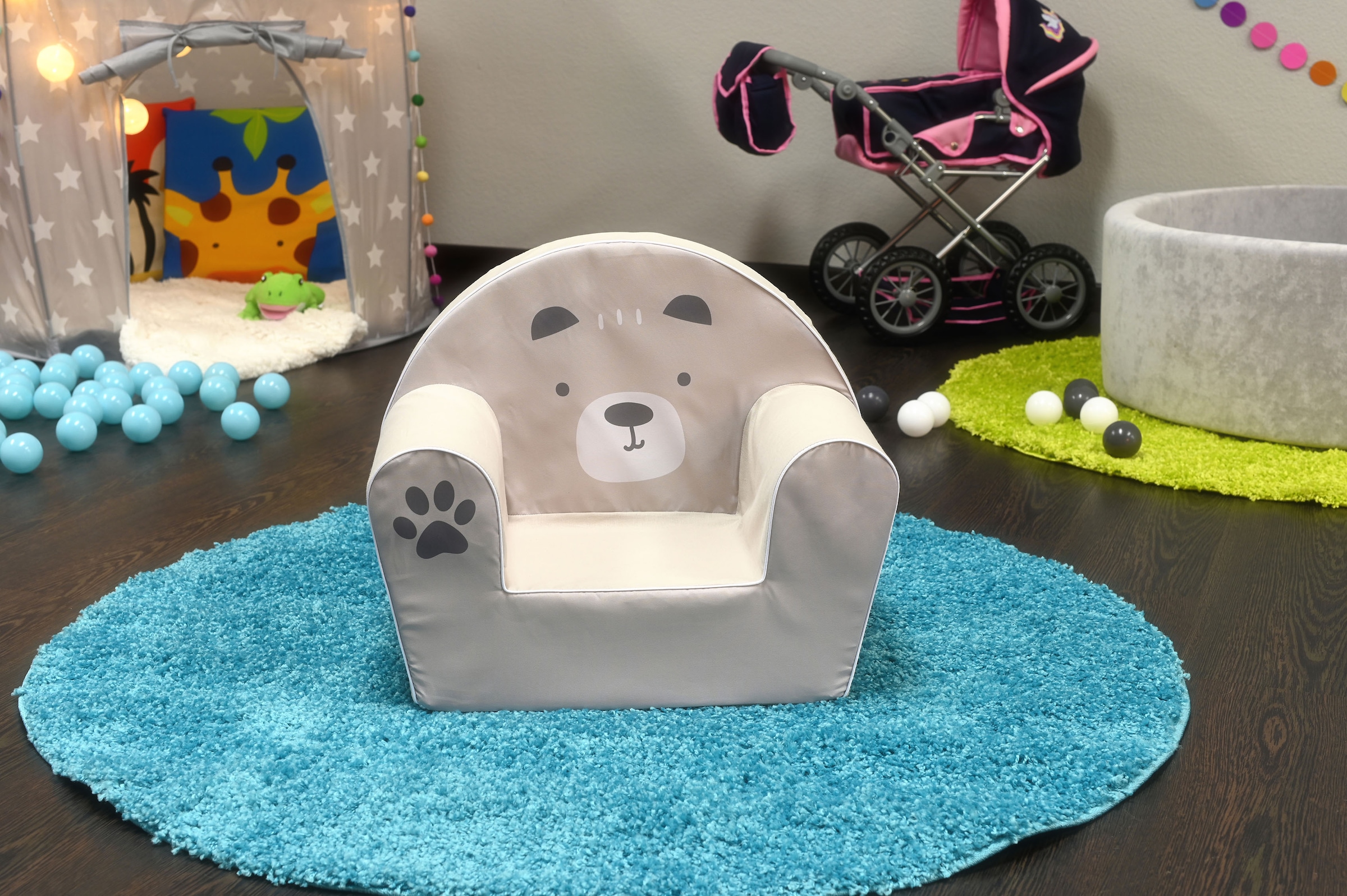 Knorrtoys® Sessel »Bär Paul« für Kinder; Made in Europe