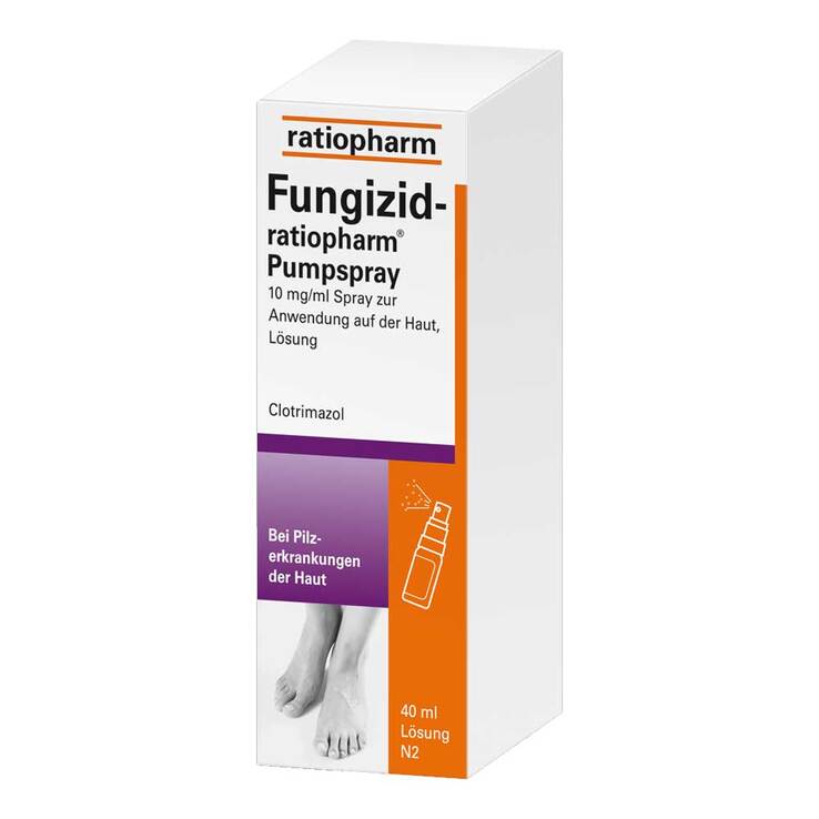 Fungizid ratiopharm Pumpspray, 40 ml
