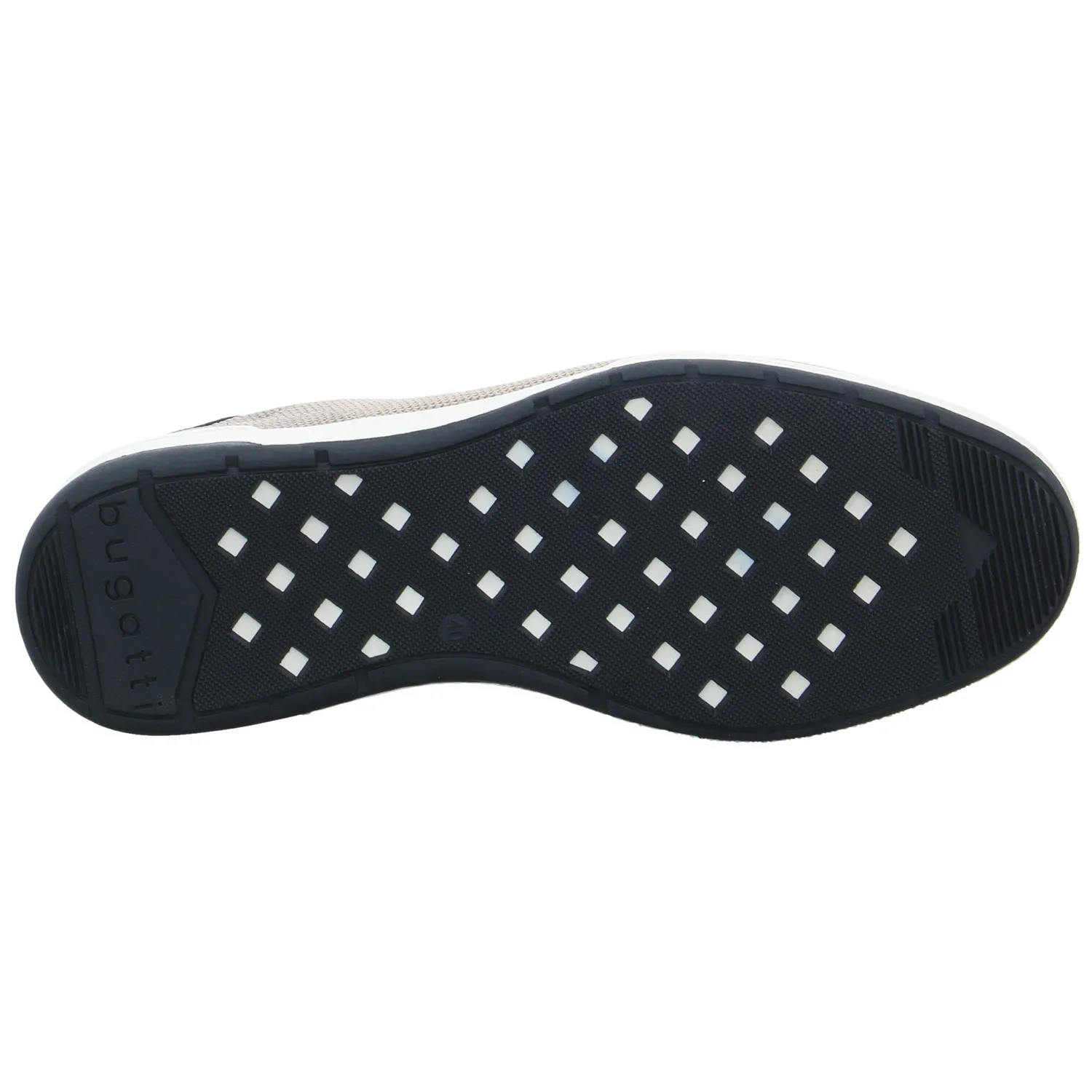 BUGATTI SHOES Halbschuhe Sneaker Stoff Beige Textil