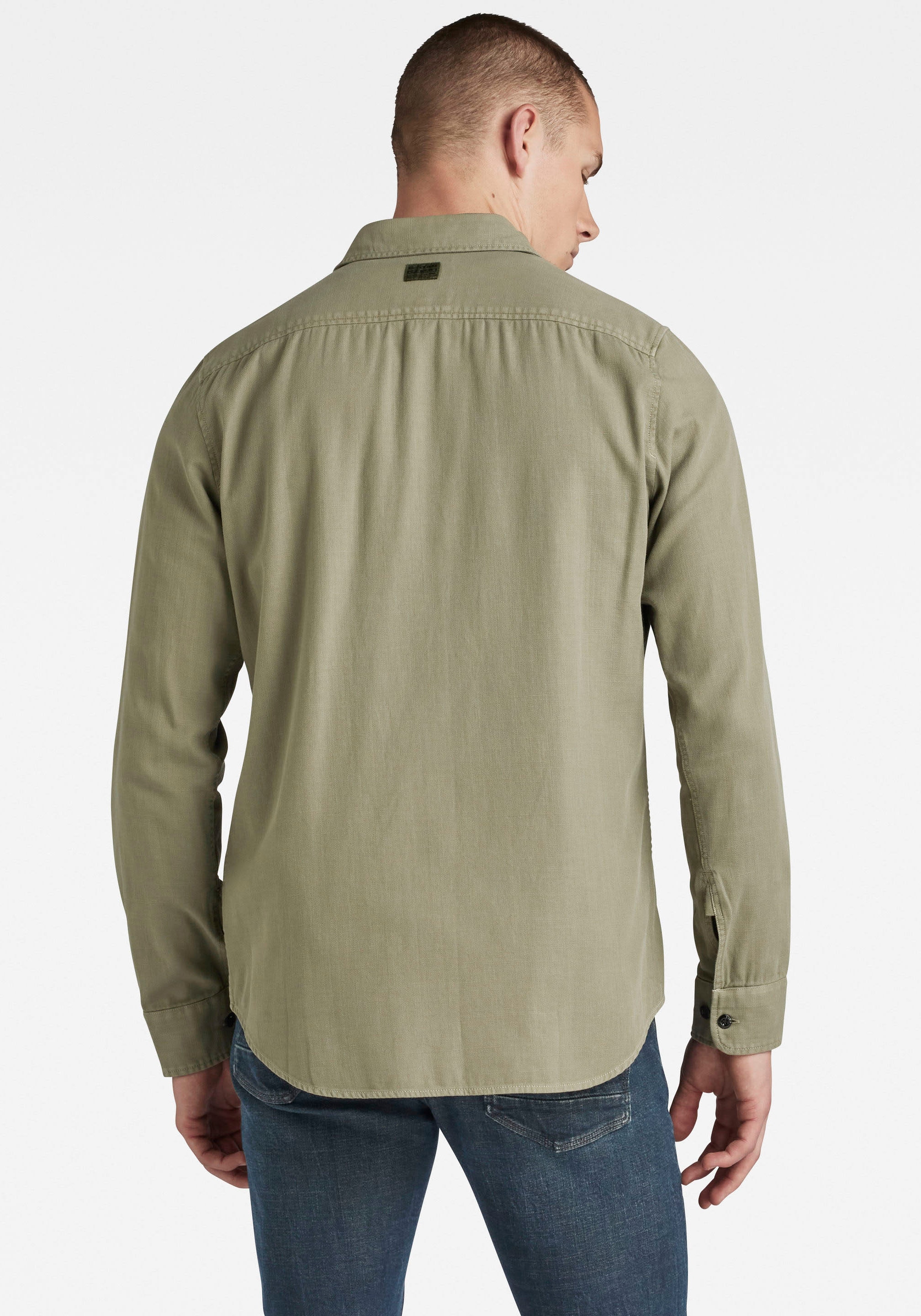 G-STAR Jeanshemd »Marine Slim«, mit Pattentaschen