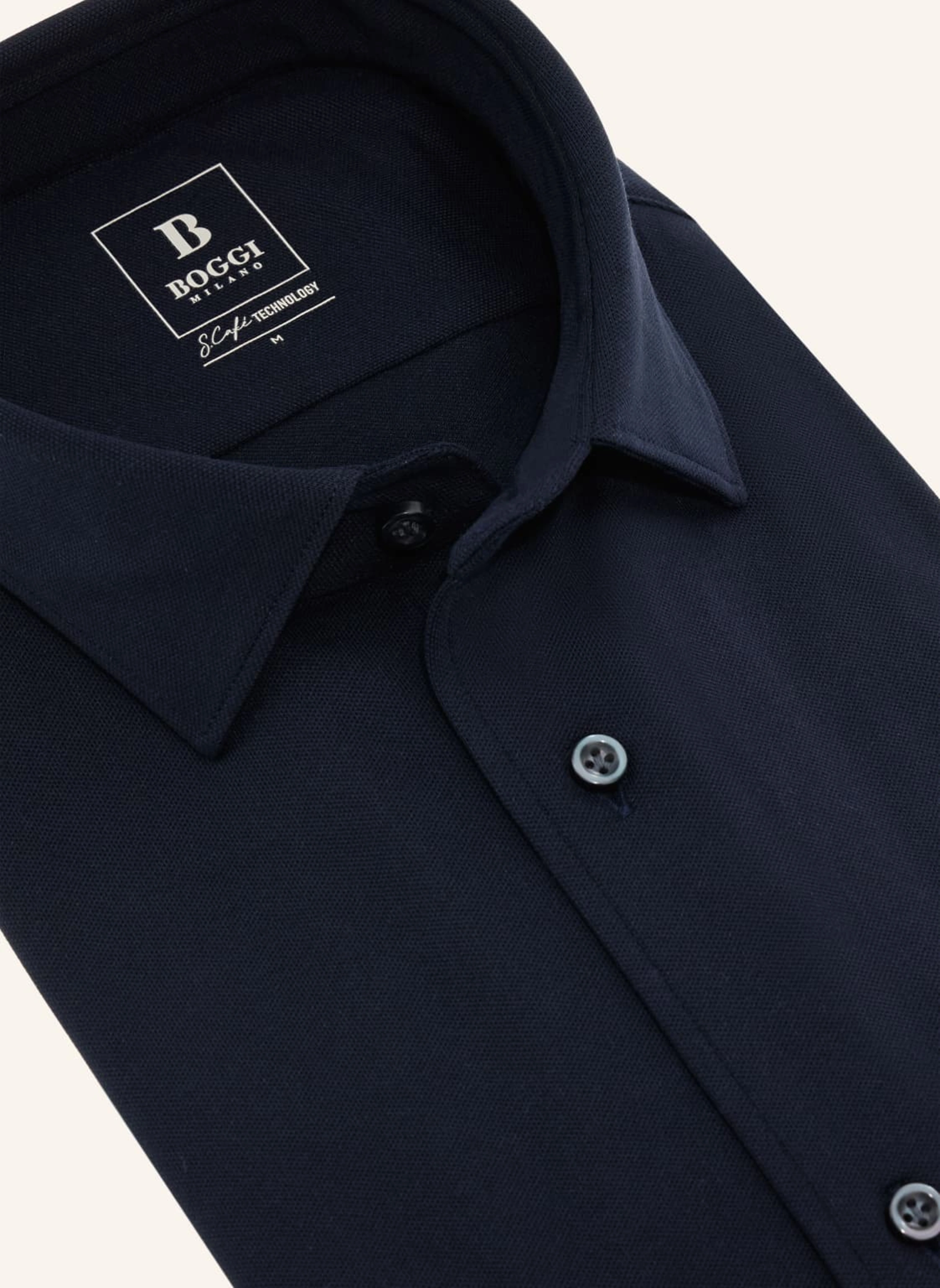 BOGGI MILANO Hemd Regular Fit