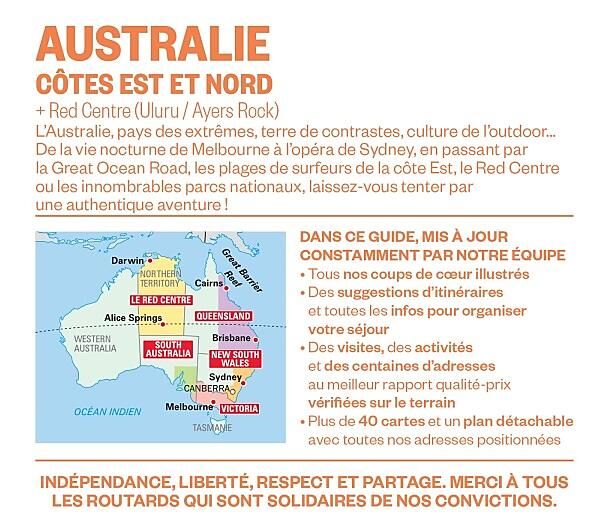 HACHETTE - ROUTARD AUSTRALIE COTE EST ET NORD