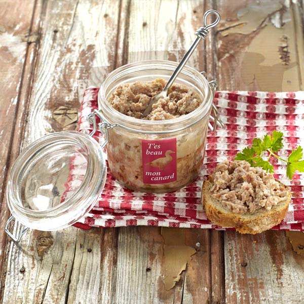 Terrine de canard rustique