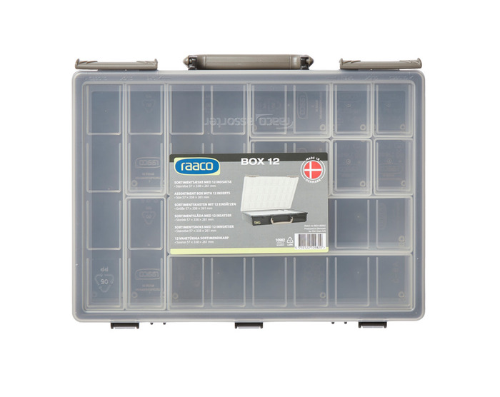 Raaco Handybox m/4 sortimentsæsker