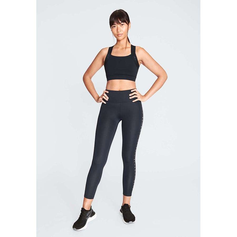 Röhnisch Kay High Waist Hardloopbroek Lang Zwart Dames