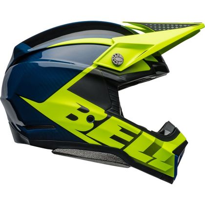 Casque cross Bell MOTO-10 SPHERICAL SLICED 2024 - Jaune
