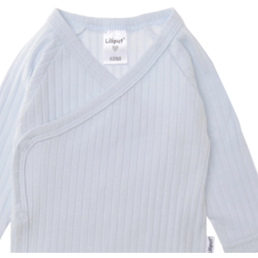 Liliput Wickelbodies im 2er Set weiss-hellblau