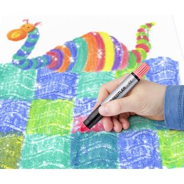 Craie gel Noris 'Glitter', étui carton de 6