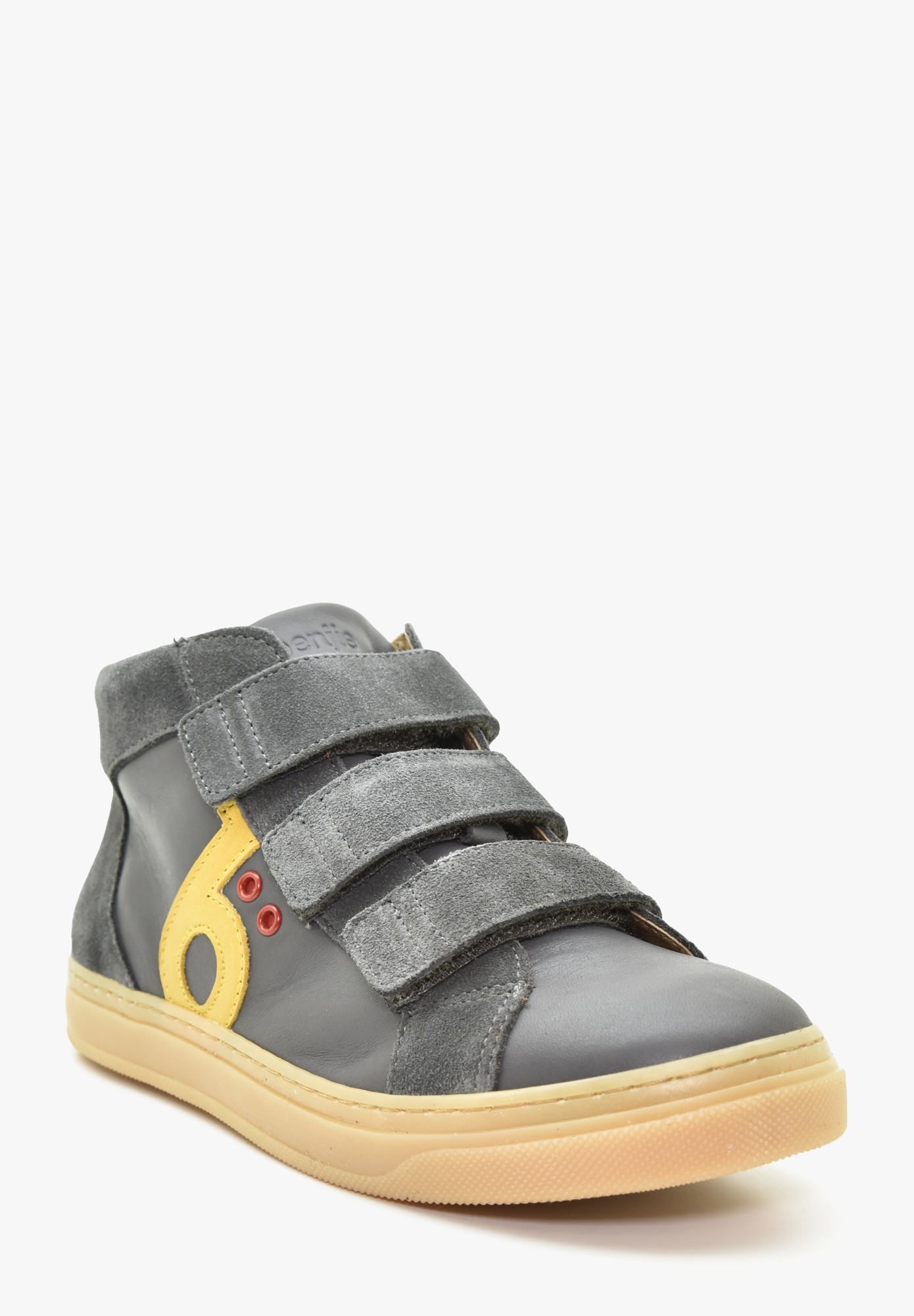 Laax logo   Junior Anthrazit Gelb