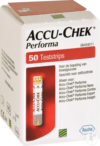 Accu-Chek Performa Bandelettes Réactives 50 Pièces (06454011031)