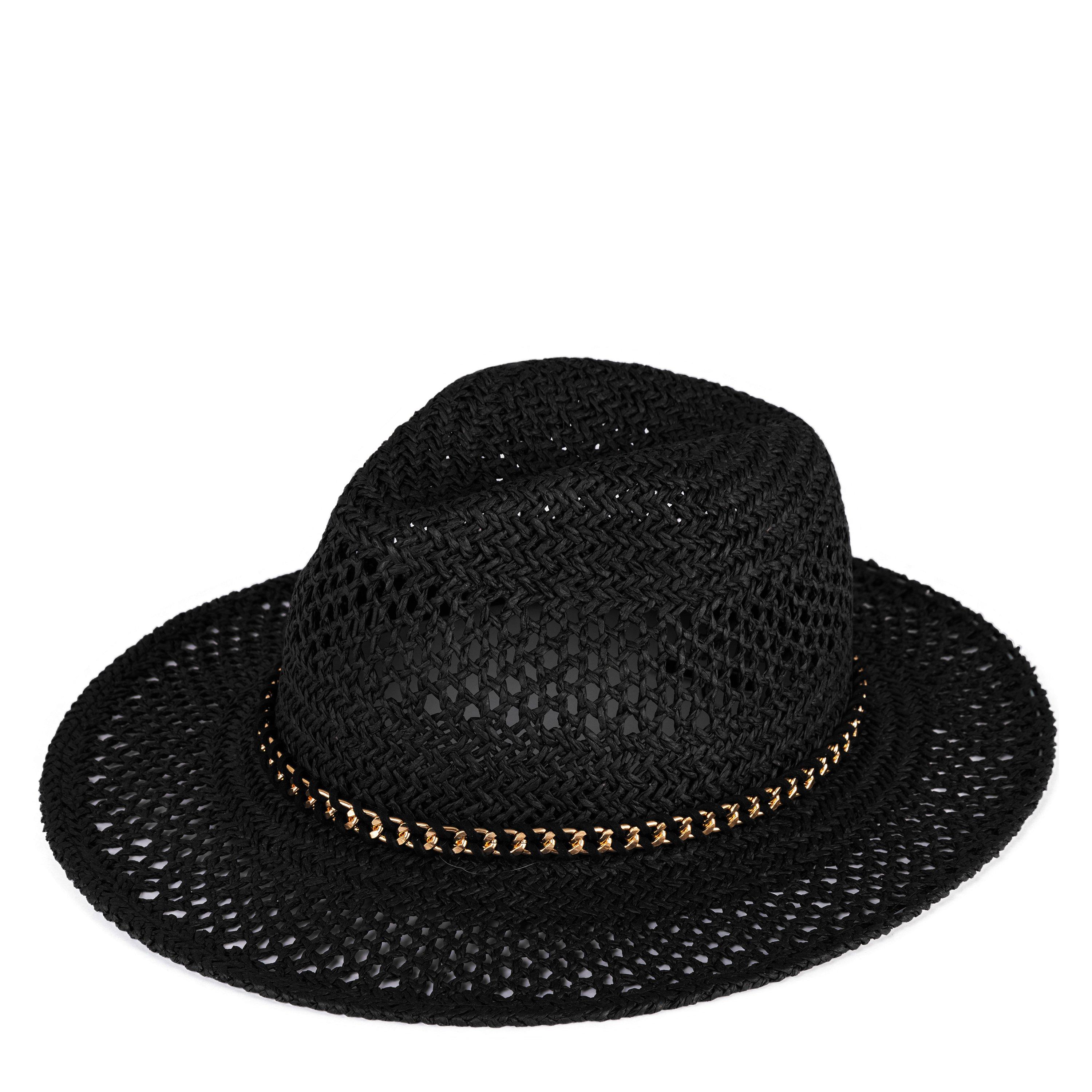 Biba Straw Fedora Hat