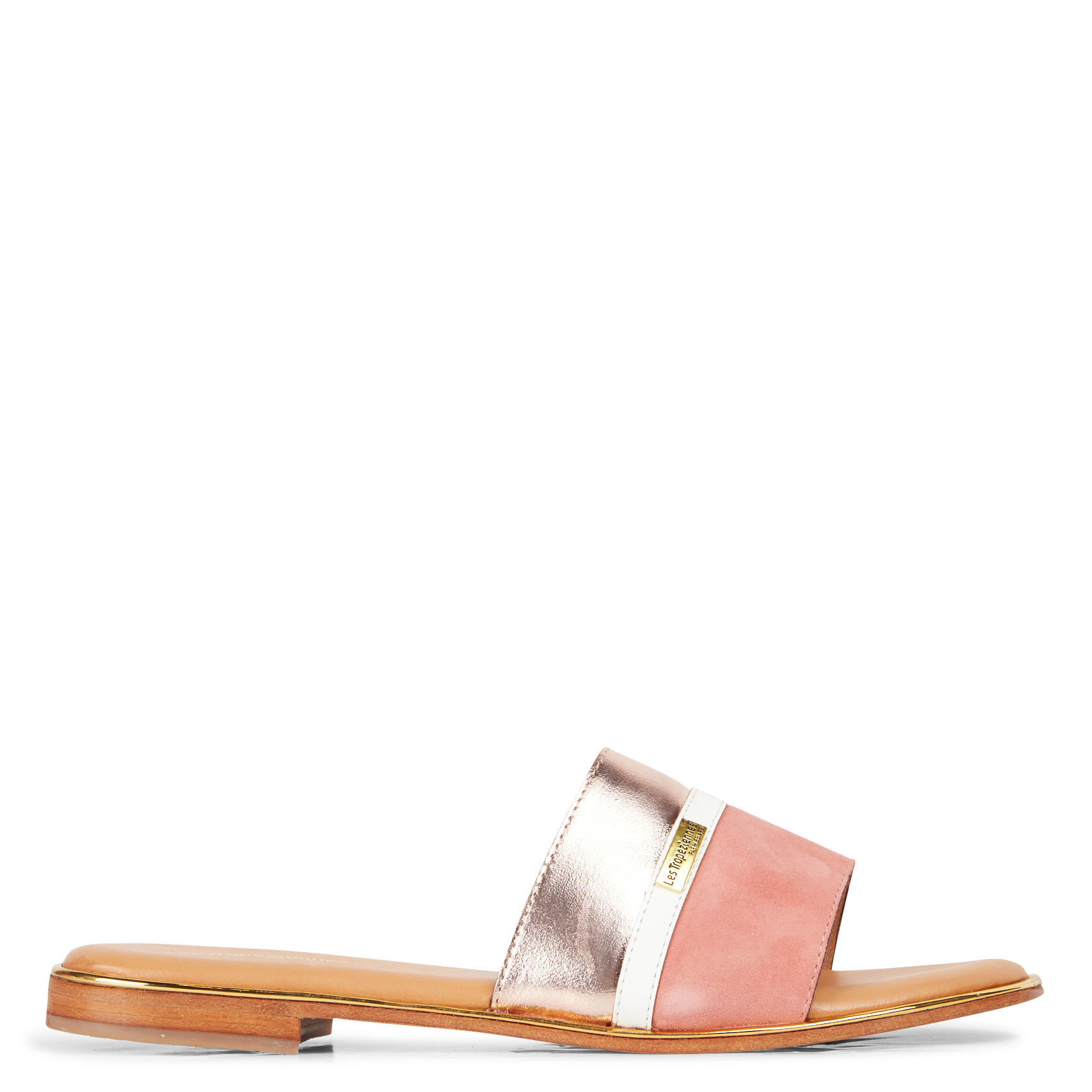 HOSMO - Mules en cuir | Rose
