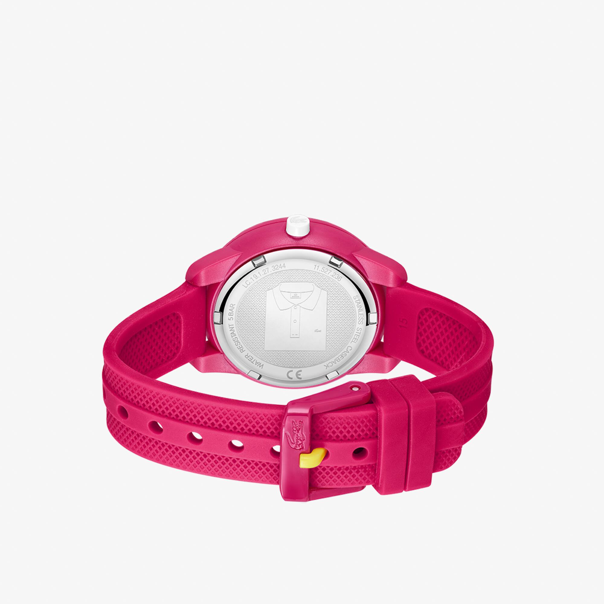 Montre 3 aiguilles Mini Tennis silicone Montres - Blanc - Lacoste - Enfant