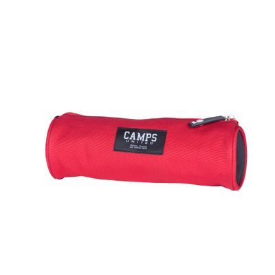 Trousse ronde Camps Baseball - 1 compartiment - rouge - Kid'Abord
