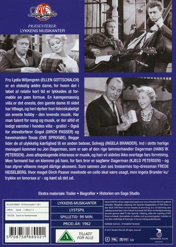 Lykkens musikanter - DVD