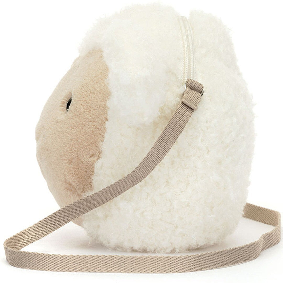 Jellycat kindertas lam - 19 cm