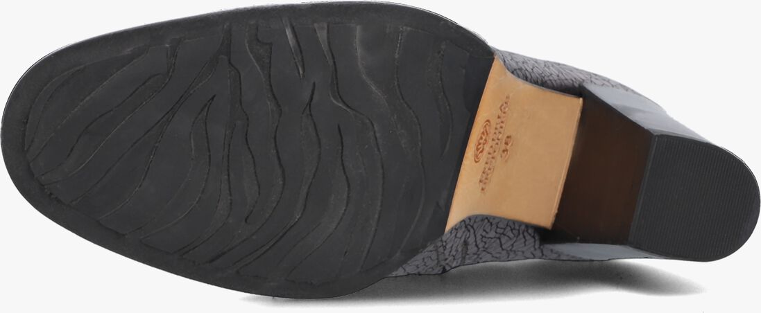 FRED DE LA BRETONIERE zilveren fred de la bretoniere enkellaarsjes alicia ankle boot