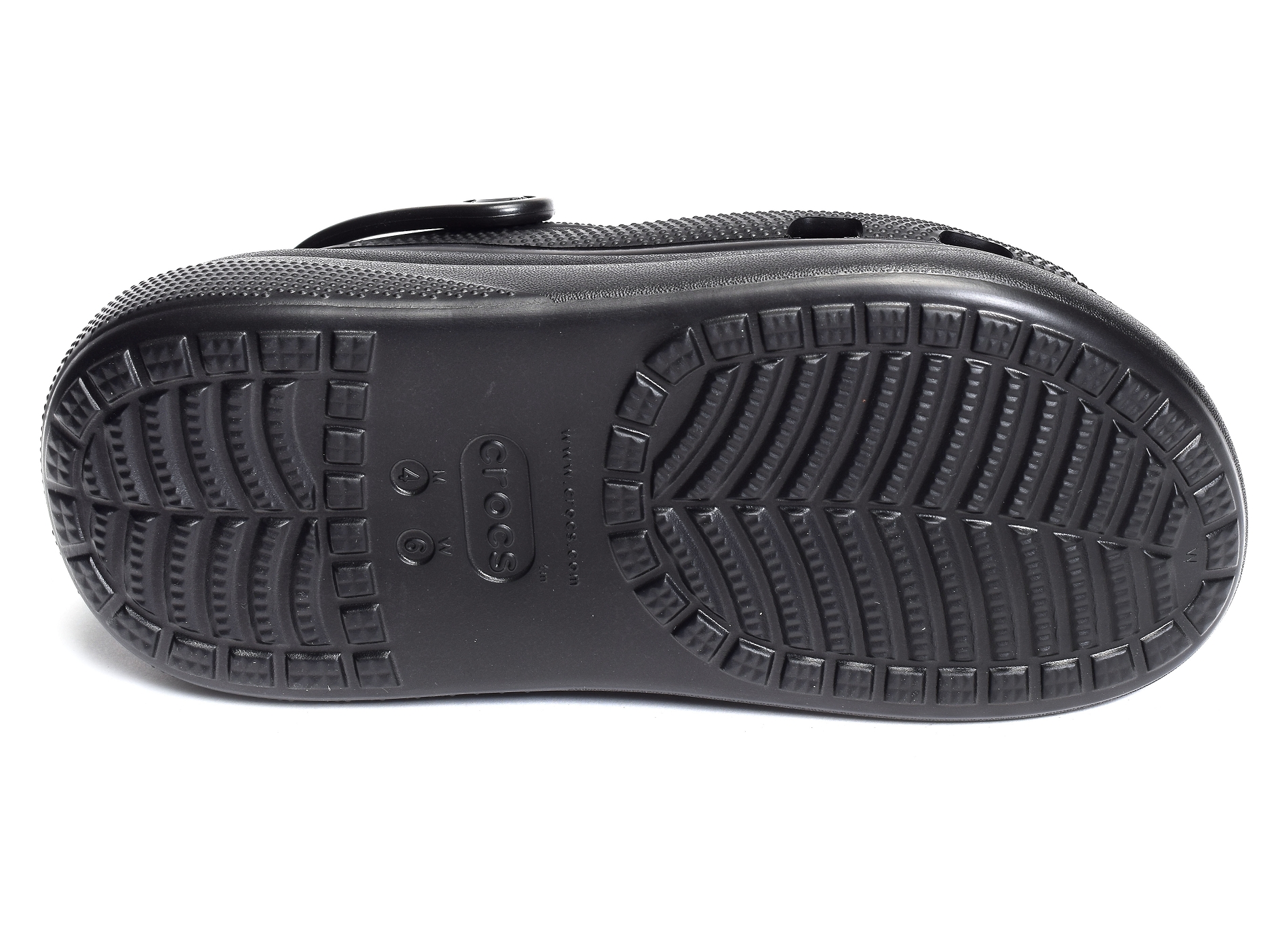 Classic crush clog noir