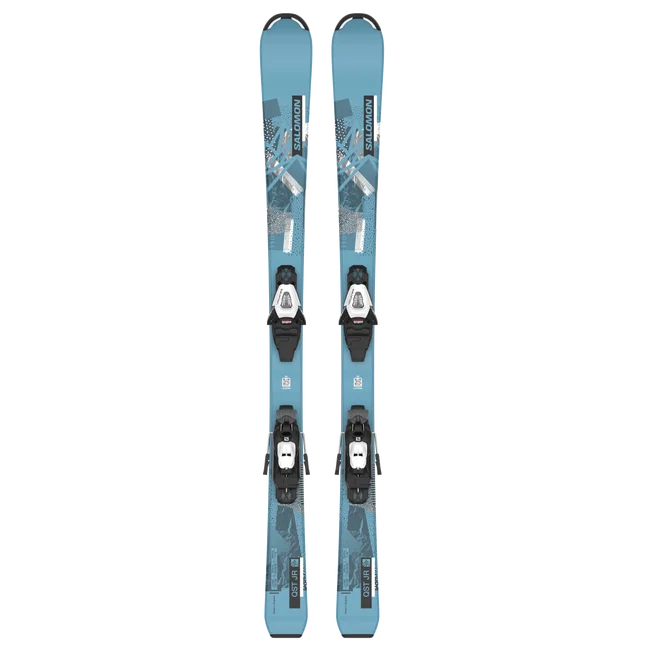 QST S (and C5)  Junior - All Mountain-Ski-Set für Kids Blue/Grey