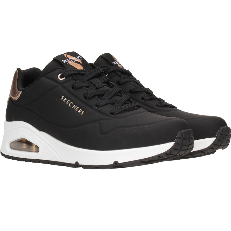 Skechers Uno Golden Air Sneakers Zwart Dames