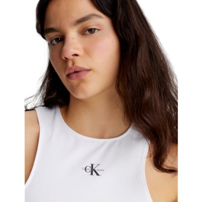 Débardeur femme Micro Monologo Racer Back CALVIN KLEIN