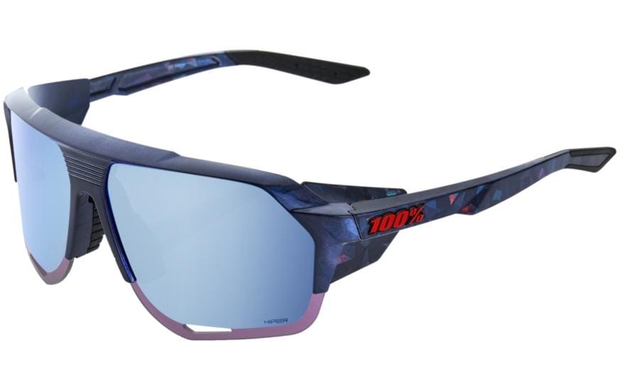 Sportbrille Norvik Black Holographic, Blue Mirror Lens<br>Sportliche Sonnenbrillen