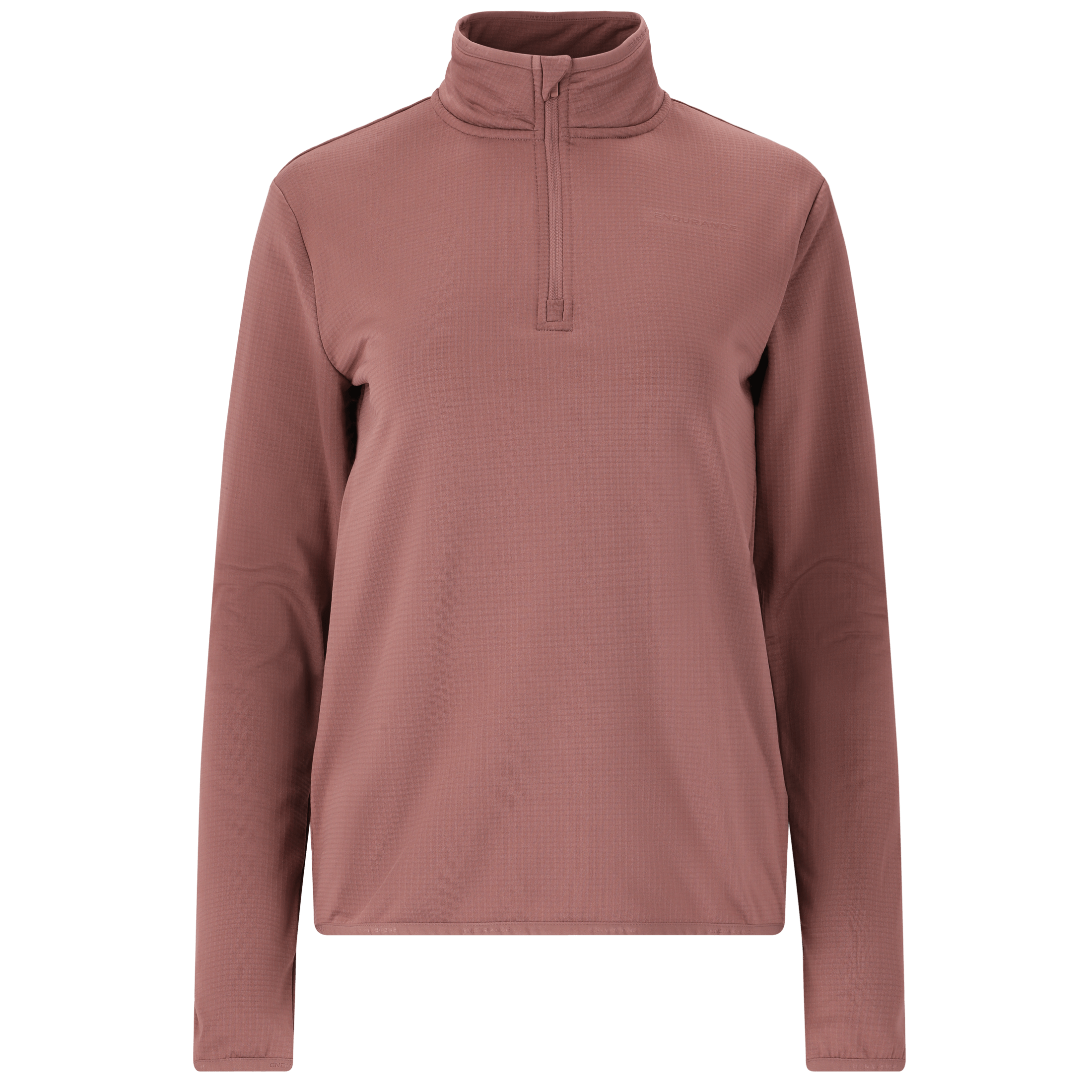 Endurance Vironic W Waffle Melange Loose Fit Midlayer - Mellomlag