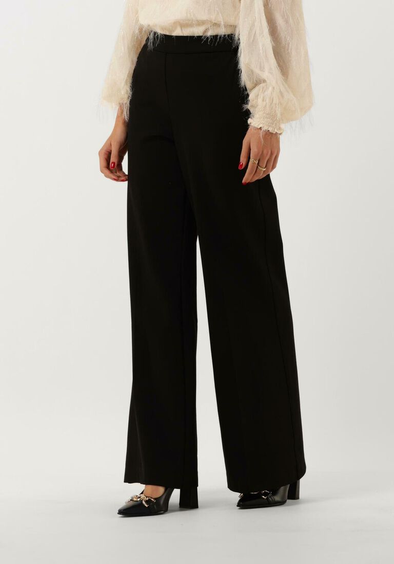 SUMMUM zwarte summum flared broek trousers bootcut