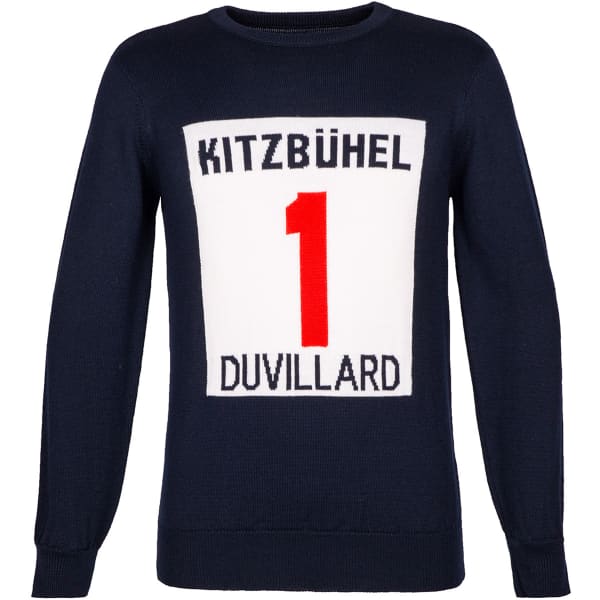 Pull DUVILLARD DUVILLARD KNIT PULLOVER PHILIP M MIDNIGHT