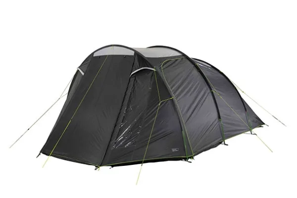 High Peak Ancona 4.0, Camping, Tunneltelt, 4 person(er), Grøn, Grå, Lys grå