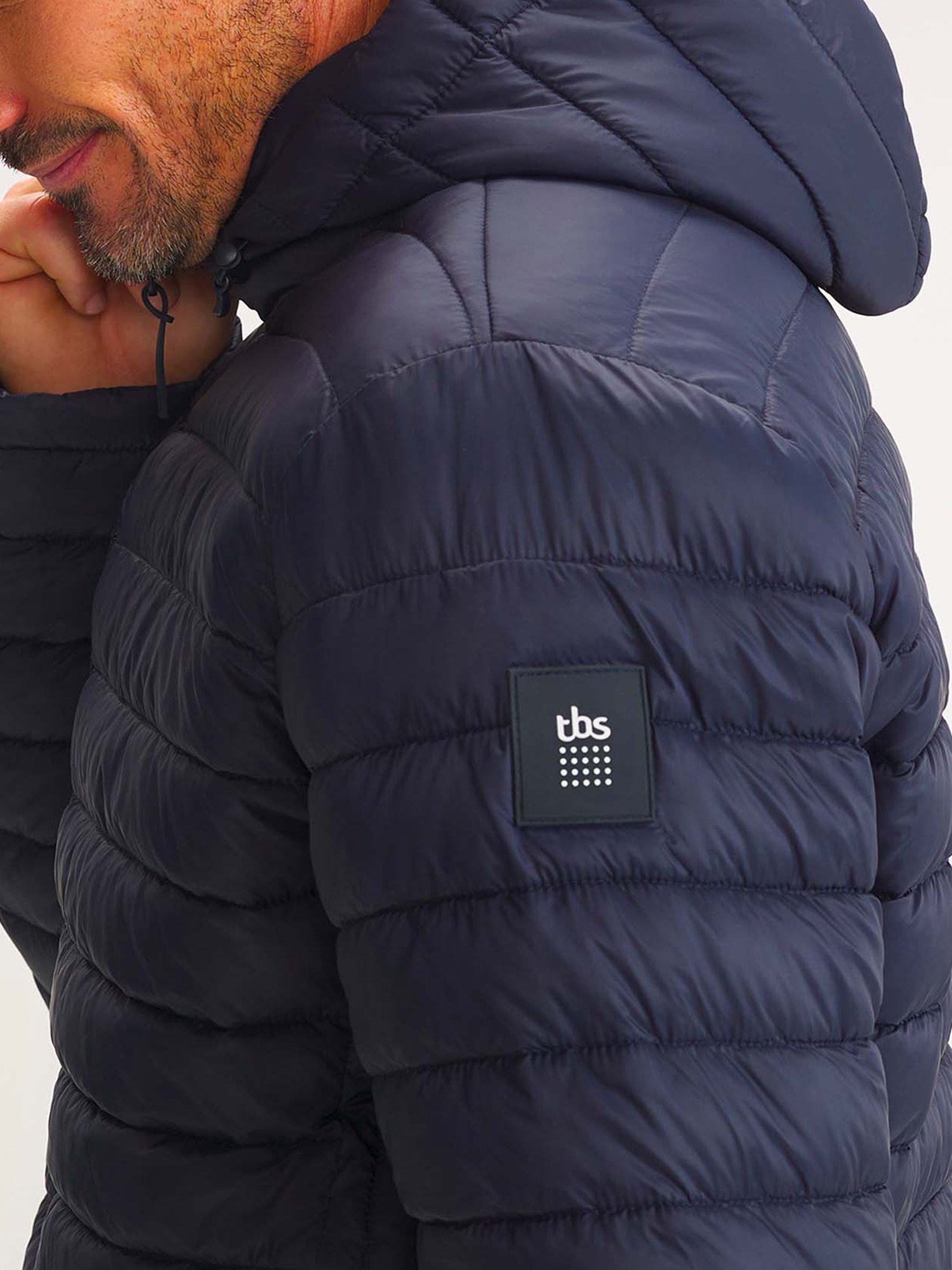 Doudoune Homme Manches Longues Marine