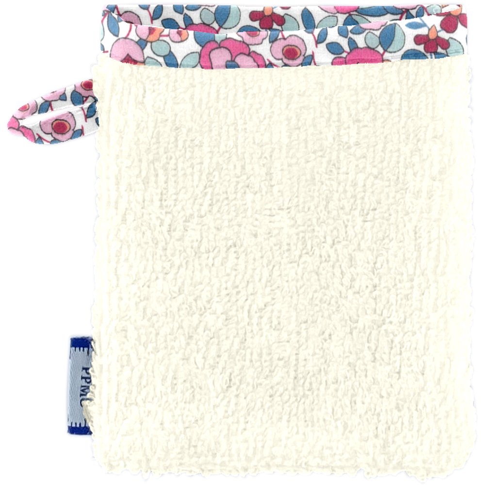 Mini-Gant Démaquillant Boutons Rose