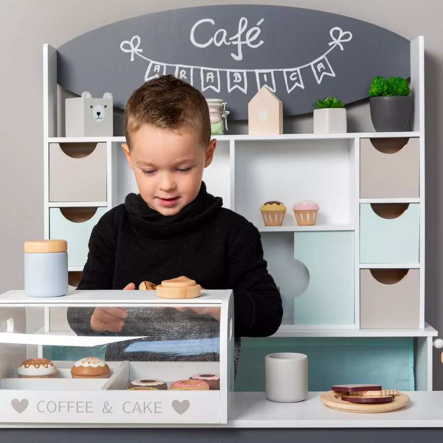 MUSTERKIND® Coffee und Cake Box Vanilla, weißmehrfarbig