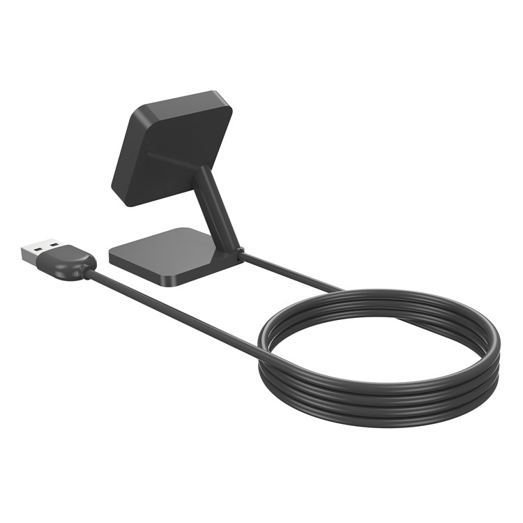 (1m) Samsung Galaxy Fit3 Wireless Charger USB Ladegerät mit integriertem Ladekabel - Schwarz