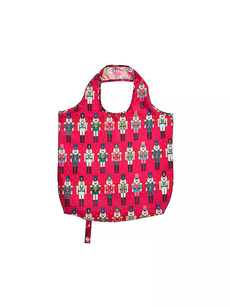 ULSTER WEAVERS Tasche - Recycled Packable Bag Nutcracker Parade dunkelrot