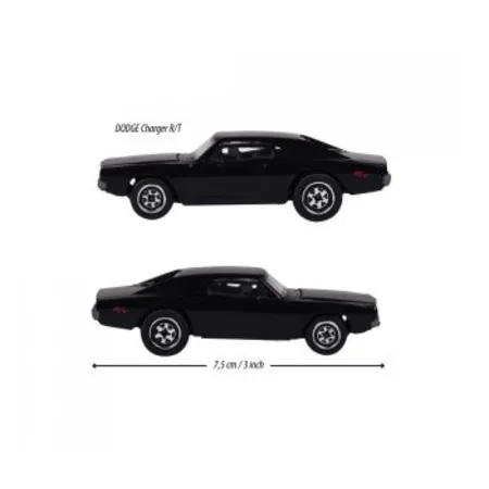 Majorette Vintage Dodge Charger R/T, schwarz