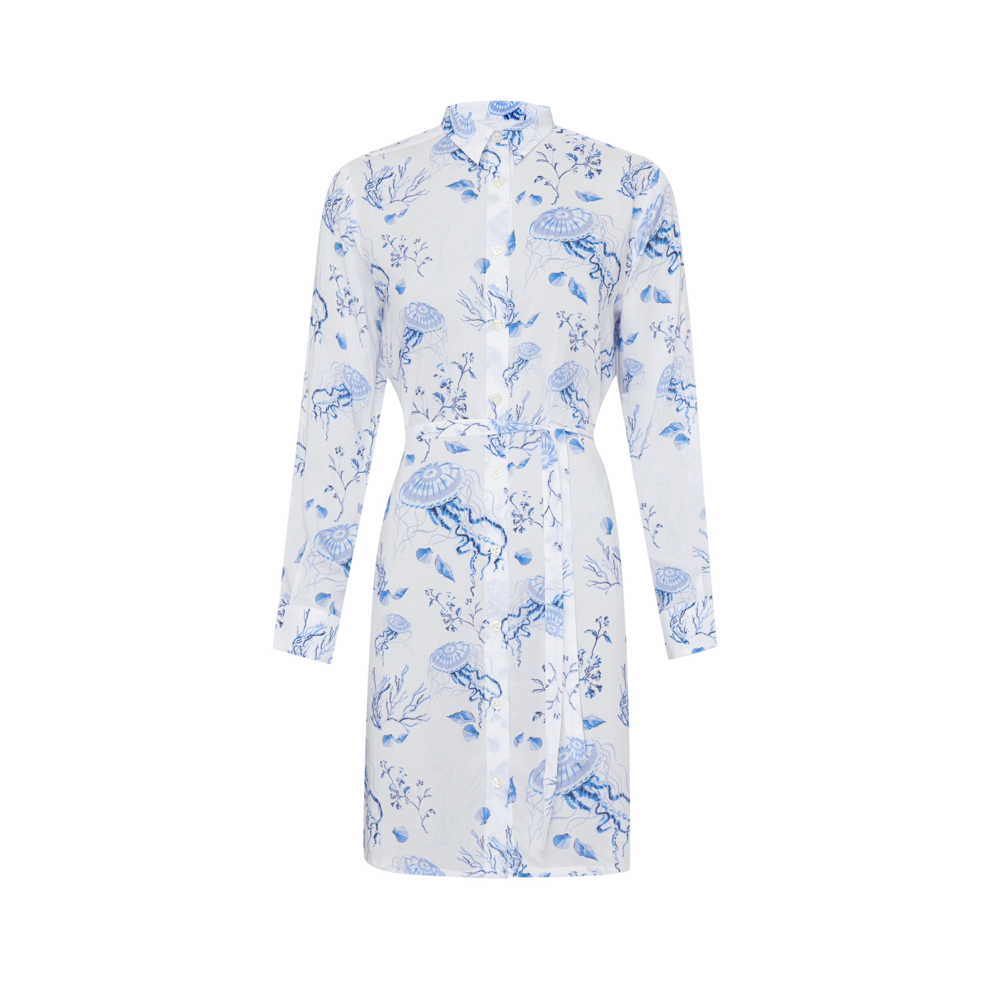 Robe chemise en viscose femme Medusa and Shells