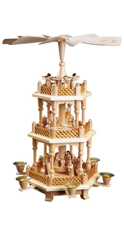 Richard Glässer Pyramide Christi Geburt natur