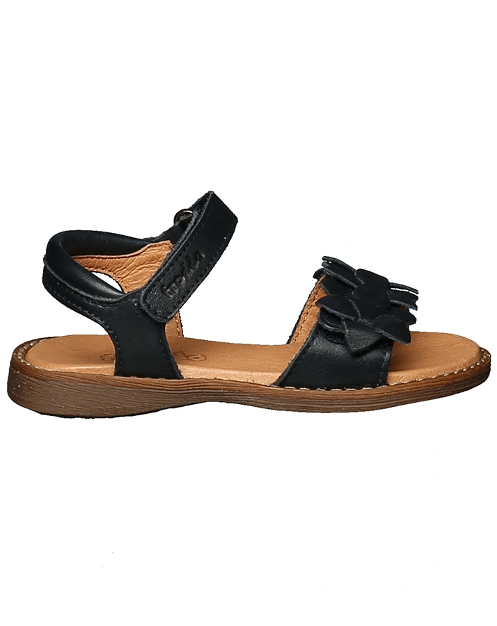 Sandalen LISCE mit Klettverschluss in dunkelblau