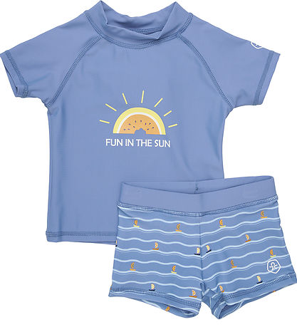 Color Kids Bådes?t - Bådebluse/Bådebukser - Coronet Blue
