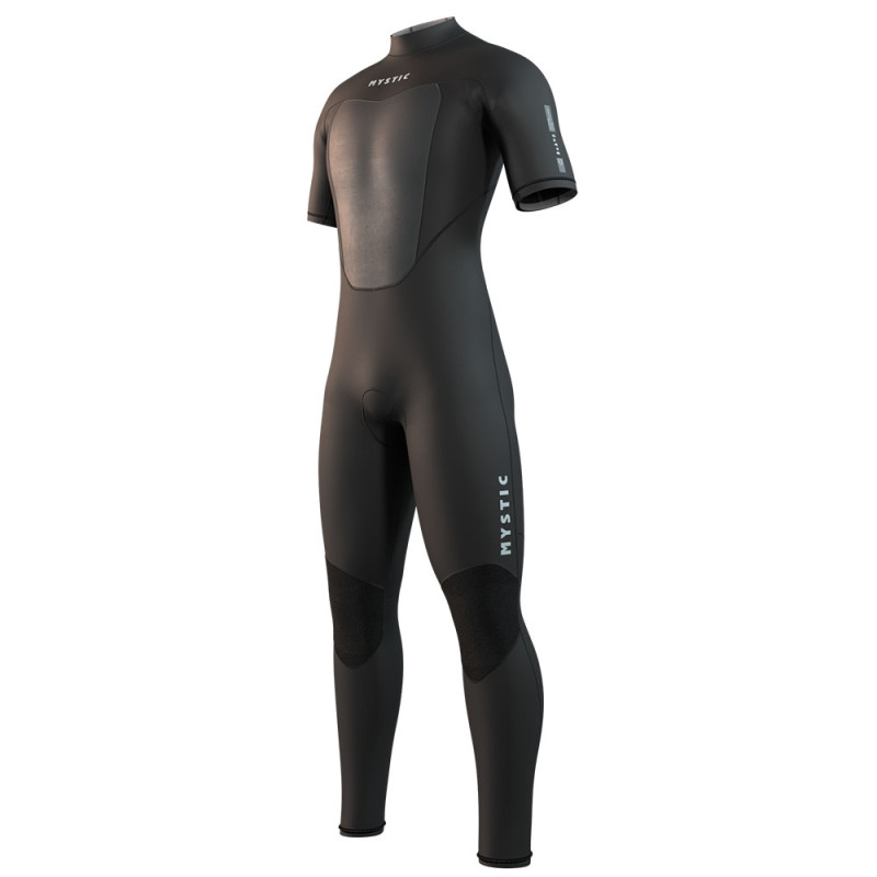 Combinaison neoprene mystic brand flatlock ss 3-2 backzip noir