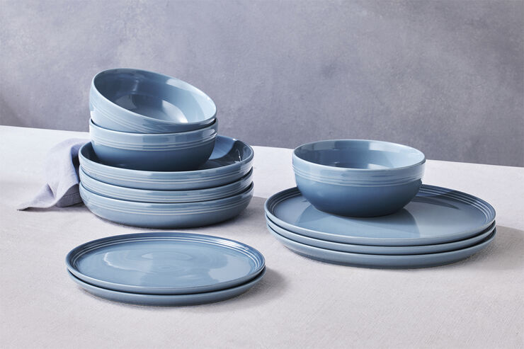 Le Creuset Coupe frokosttallerken 22cm Chambray Chambray