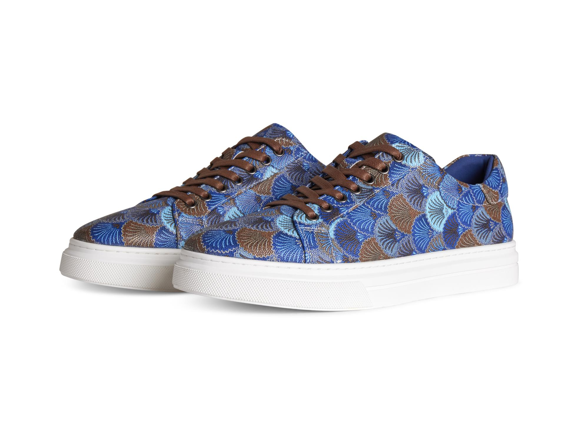 Blue Blazing Sneakers
