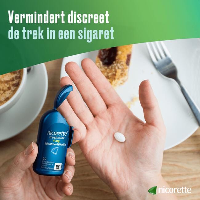 Nicorette Freshmint Zuigtabletten 4mg 80