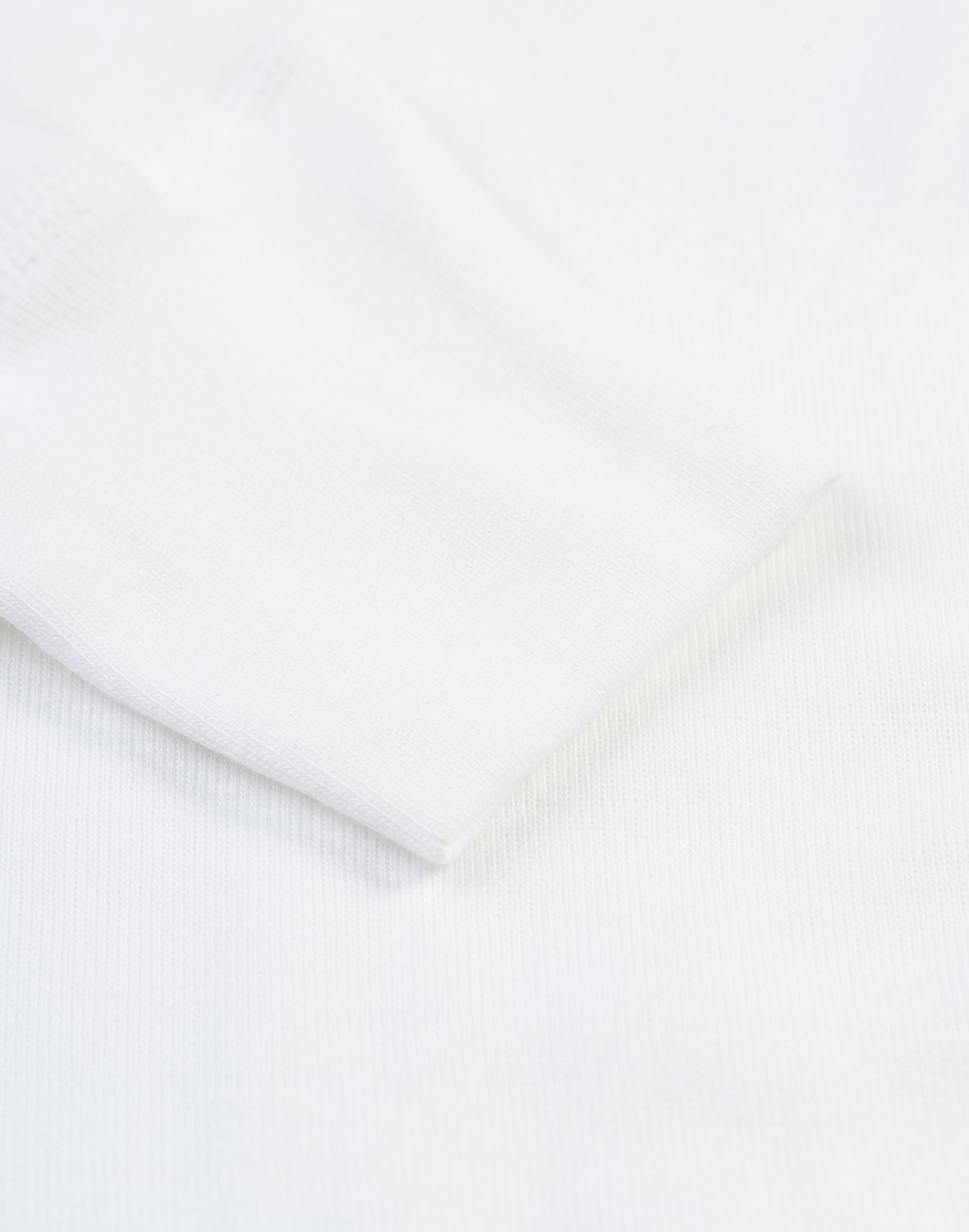 Shirt met knopen van katoen voor heren in Wit