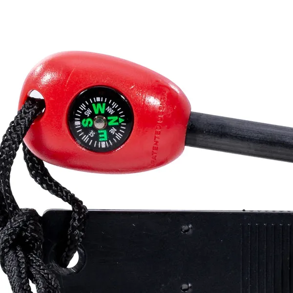MFH -  MFH Feuerstarter mit Zündstein und Kompass