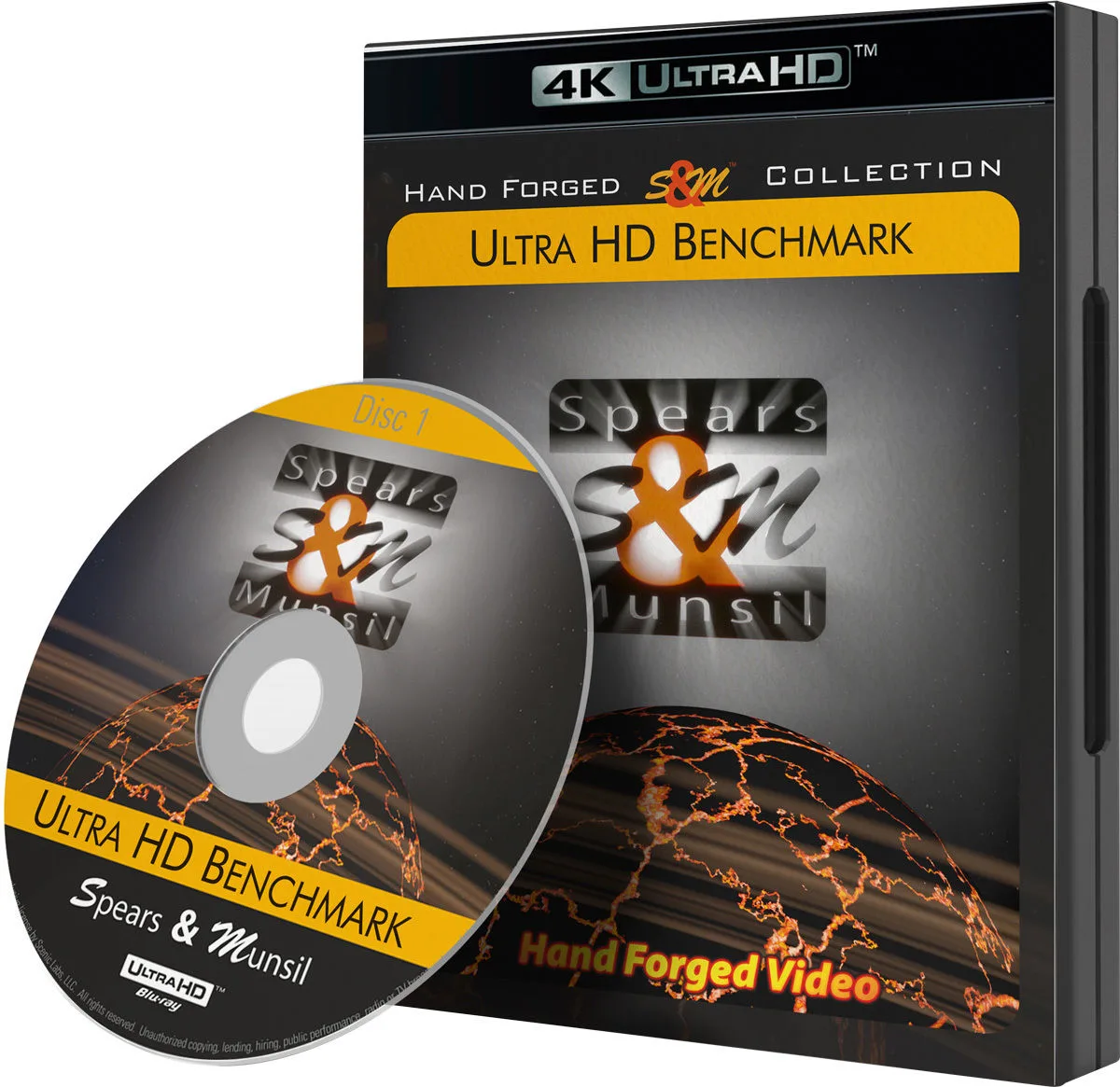 Spears & Munsil Ultra HD Benchmark Disques de réglage/rodage