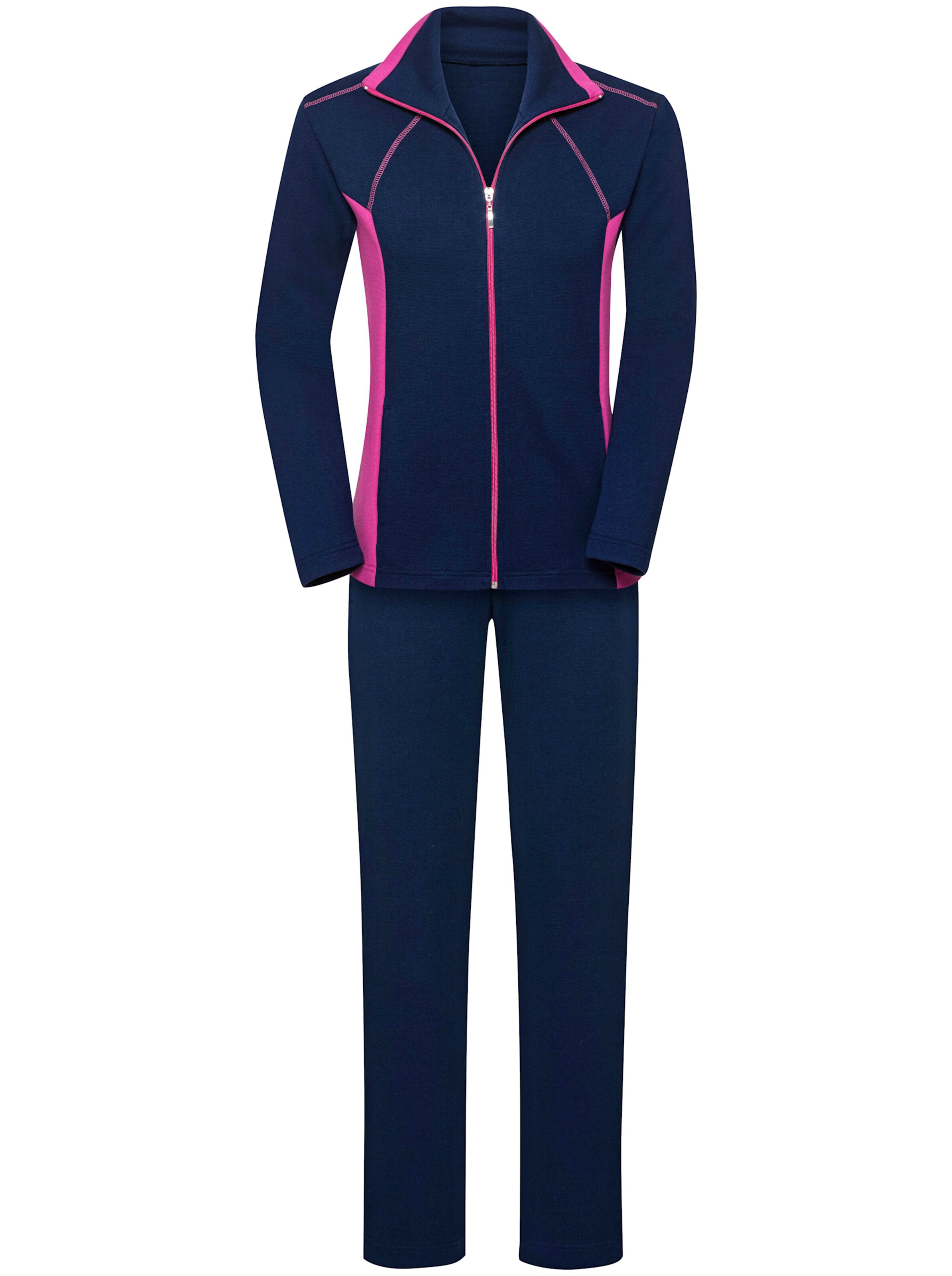 Plantier Freizeitanzug in marine-pink