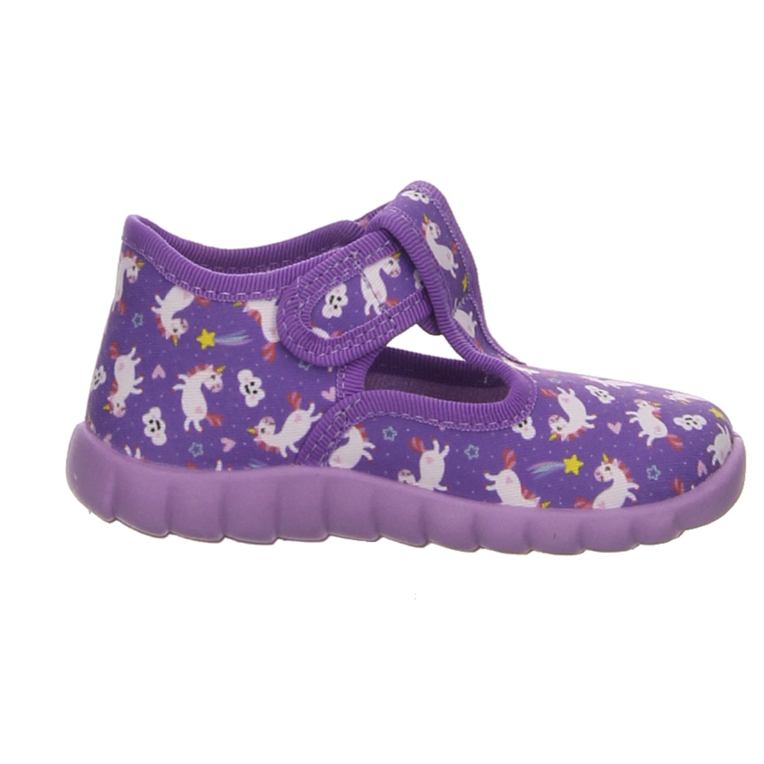 Fischer Hausschuhe lila lila/violett